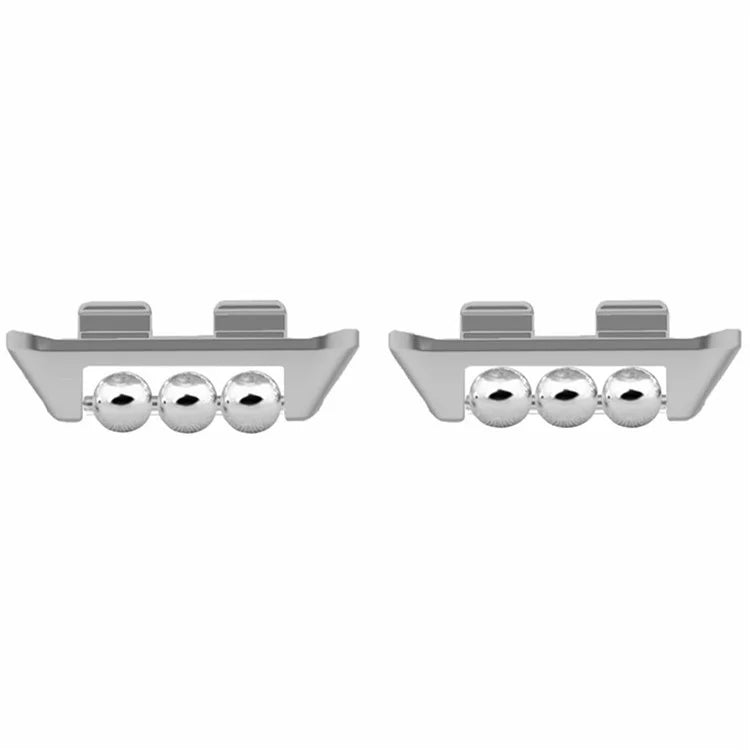 1 Pair for Honor Band 9 Strap Connector Beads Design Watch Bracelet Metal Connection Adapter