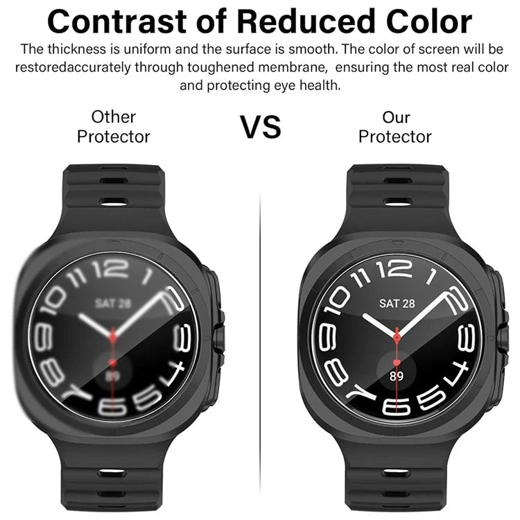 3Pcs For Samsung Galaxy Watch Ultra 47mm Tempered Glass Screen Protector Anti-Scratch Watch Film