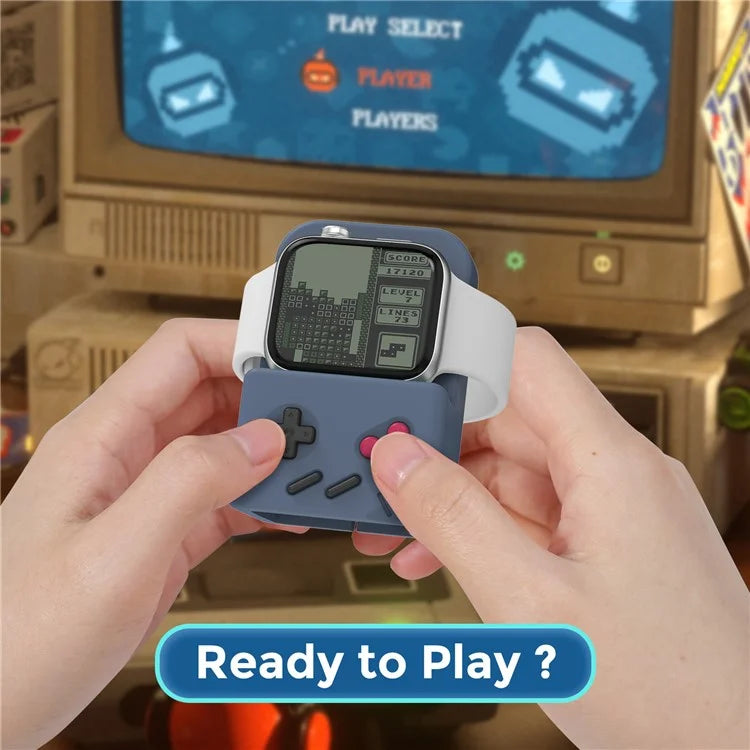 AHASTYLE JY14 For Apple Watch Series Watch Charger Holder Silicone Smart Watch Charger Stand (without Charger)