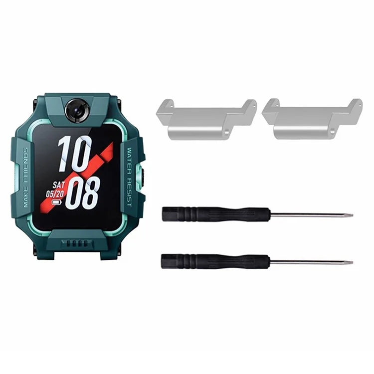 1 Pair For Imoo Watch Phone Z / Q / D Series Watch Strap Linker Zinc Alloy Connector