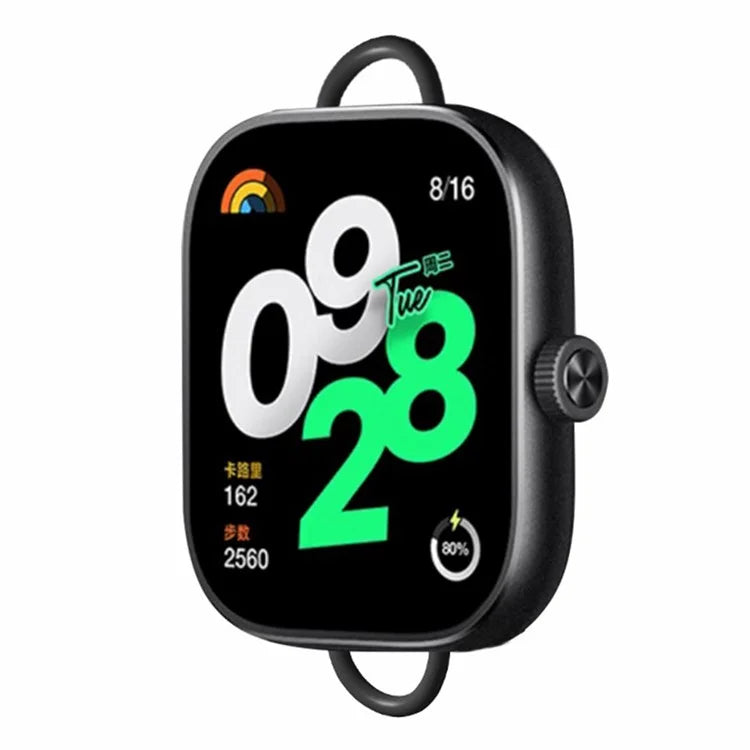 1 Pair For Xiaomi Redmi Watch 4 Metal Connector Watch Adapter for Neck Strap Lanyard