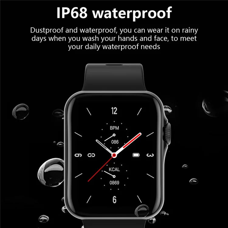 D07 1.7" Screen Women Smart Bracelet NFC Bluetooth Call Smart Watch Support Split Screen, Password Protection