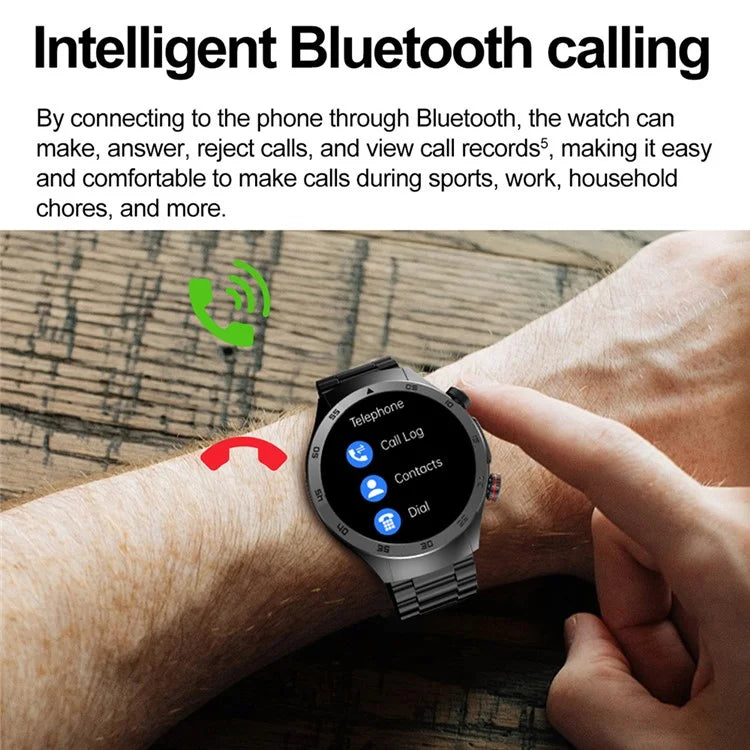 E800 SOS Emergency Call Watch IP68 Waterproof ECG Health Monitor Smart Bracelet (Nylon Strap)