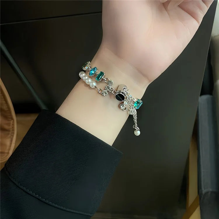 For Apple Watch Series 7 8 9 41mm / 6 5 4 SE (2023) SE (2022) SE 40mm / 3 2 1 38mm Sliding Bracelet Strap