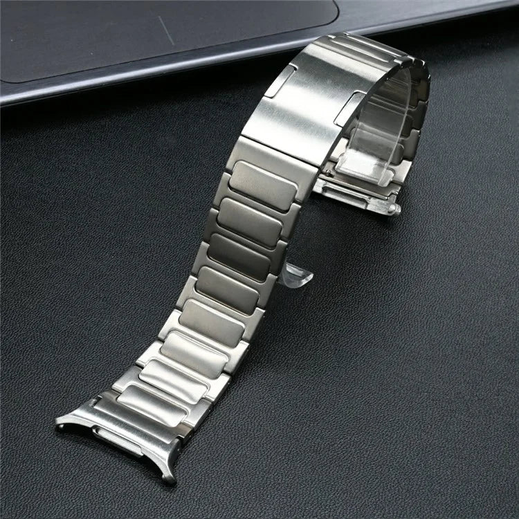 For Samsung Galaxy Watch Ultra 47mm Replacement Watch Band Folding Buckle Titanium Alloy Strap