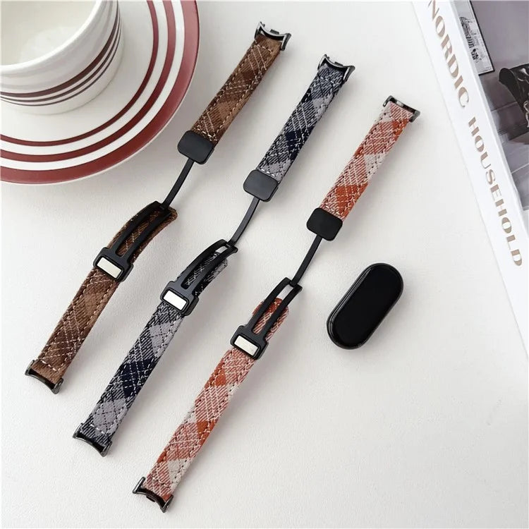 For Xiaomi Smart Band 8 Smartwatch Strap Adjustable Canvas Watch Band