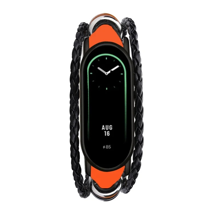 For Xiaomi Smart Band 8 / Band 8 NFC Watch Bands Ethnic Style Beaded Retro Strap with Connector