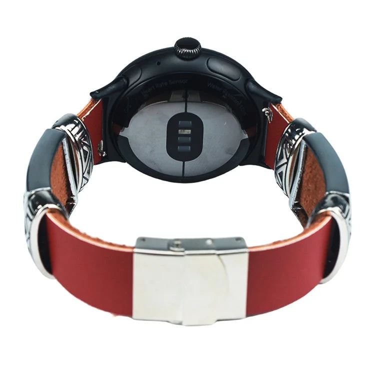 For Google Pixel Watch / Watch 2 Replacement Strap Ethnic Embossed Bracelets Watch Band
