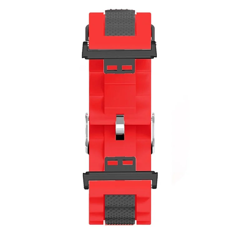For Huawei Watch Fit / Watch Fit Special Edition Watch Band Dual Color Wave Design Silicone Strap