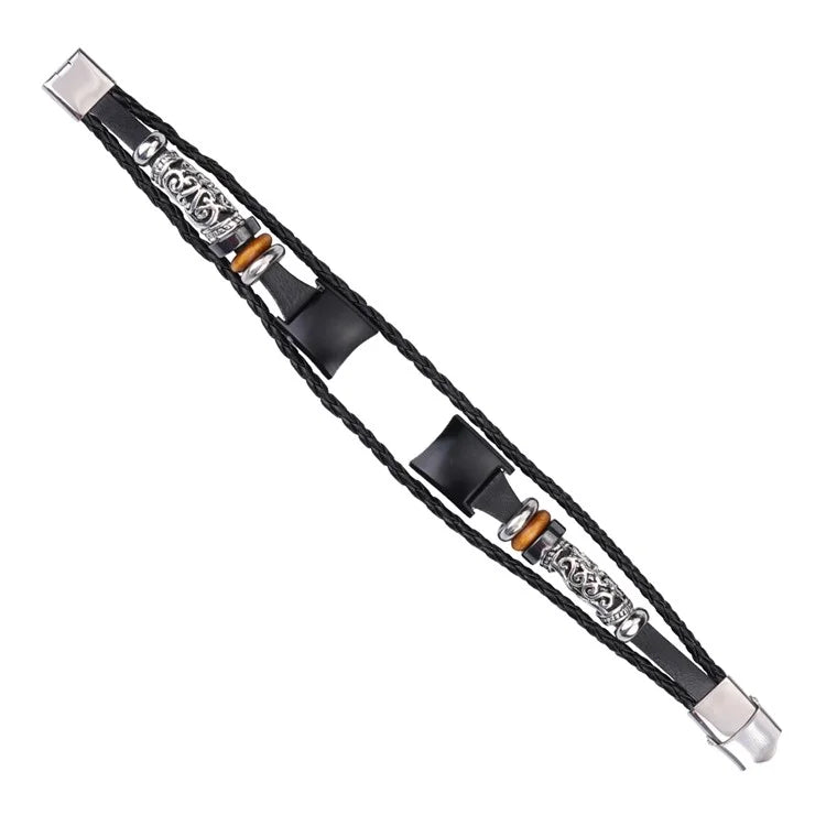 For Honor Band 4 / Band 5 Wrist Watch Band DIY Vintage Replacement Strap