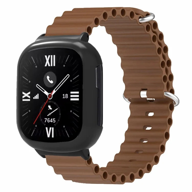 For Honor Watch 4 Wrist Strap Replacement Silicone Band with Watch Case