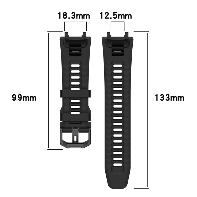 For Huami Amazfit Active Edge A2212 Replacement Wrist Band Soft Silicone Watch Strap