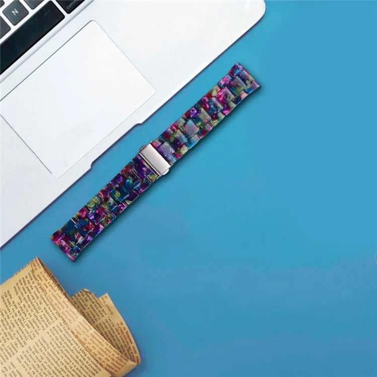 For Misfit Vapor Resin Watch Strap Replacement Waterproof Watch Band / Green