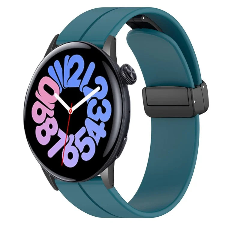 For vivo Watch 3 Band Silicone Sport Watch Straps with Folding Buckle