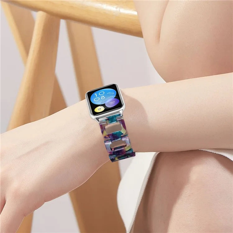 For Xiaomi Smart Band 8 Pro Smart Watch D-Shape Strap Resin Bracelet Watchband Replacement