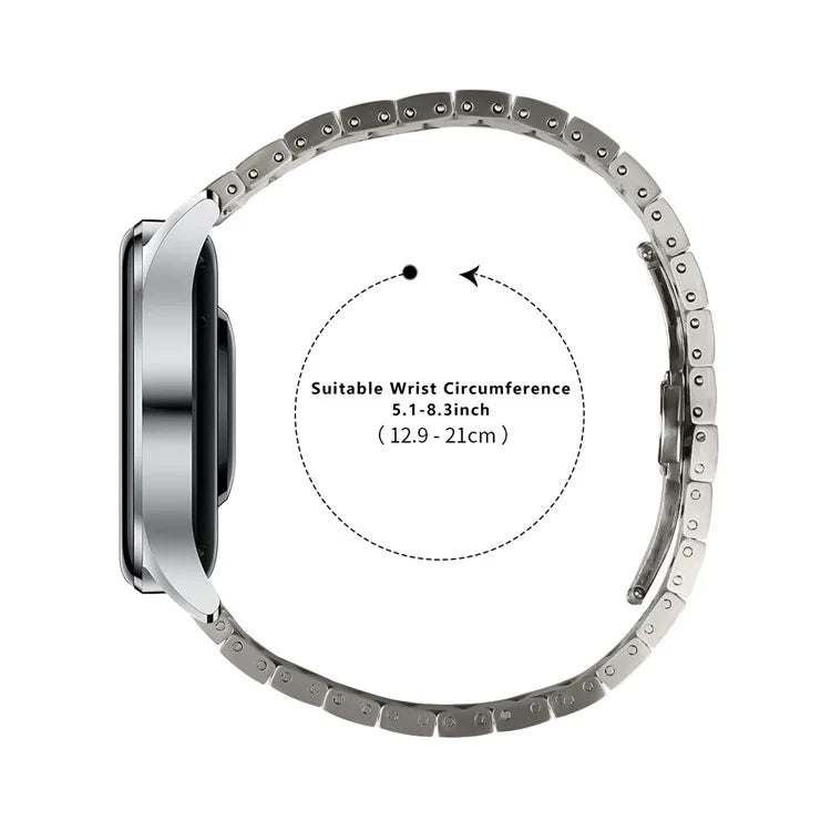 For Huawei Watch 3 Pro New Metal Replacement Wrist Band Fashion Watch Strap with Buckle
