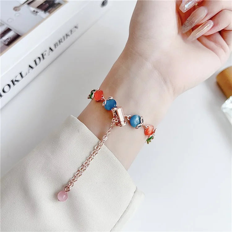 For Apple Watch Series 9 / 8 / 7 41mm / 6 / 5 / 4 / SE / SE (2022) / SE (2023) 40mm / 3 / 2 / 1 38mm Watch Bracelet Chatoyant Strap
