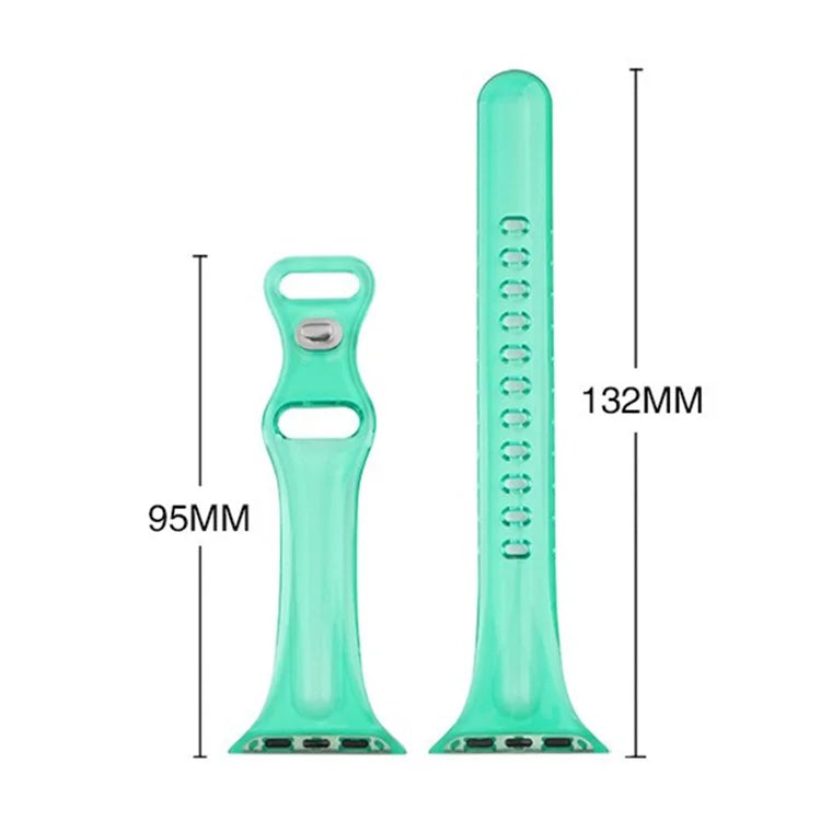 For Apple Watch Ultra 2 Ultra 49mm / Series 9 8 7 45mm / 6 5 4 SE (2022) SE (2023) SE 44mm / 3 2 1 42mm TPU Watch Strap