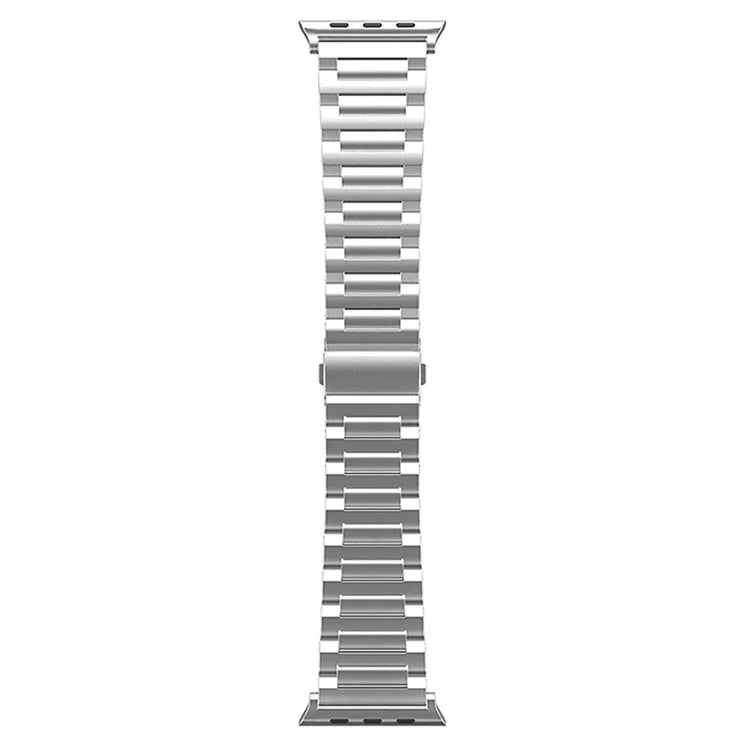 For Apple Watch Ultra 49mm Ultra 2 49mm / Series 9 8 7 45mm / 6 5 4 SE (2023) SE (2022) SE 44mm / 3 2 1 42mm Titanium Steel Wrist Band