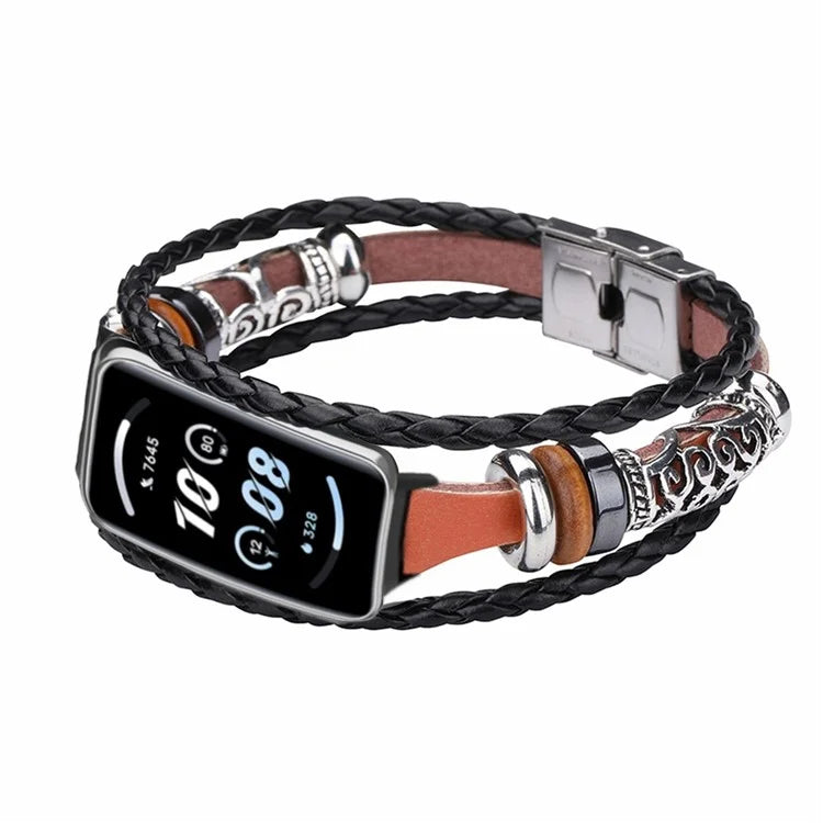 For Honor Band 9 Replacement Band Ethnic Retro Style Watch Strap