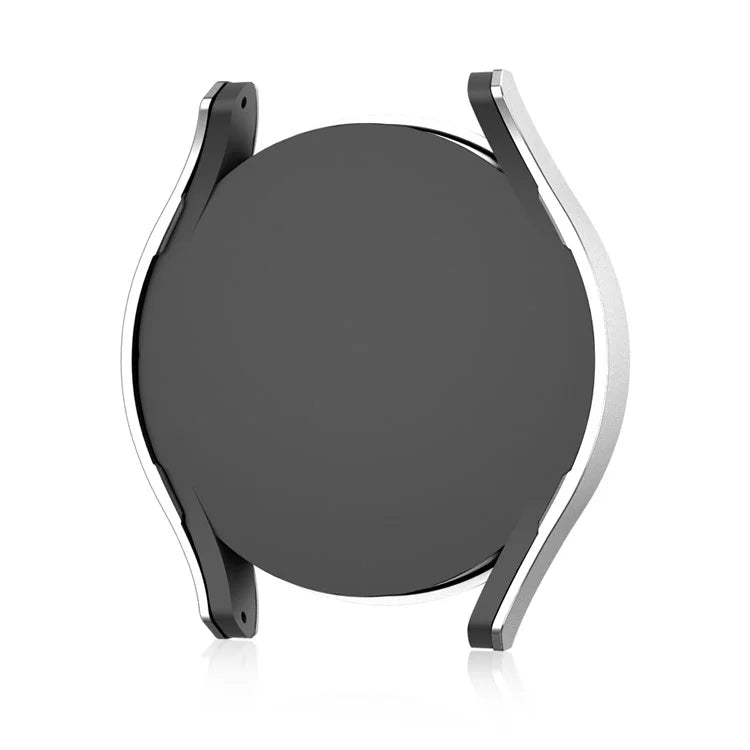 For Samsung Galaxy Watch7 44mm Matte Case with Tempered Glass Screen Film Hard PC Watch Cover