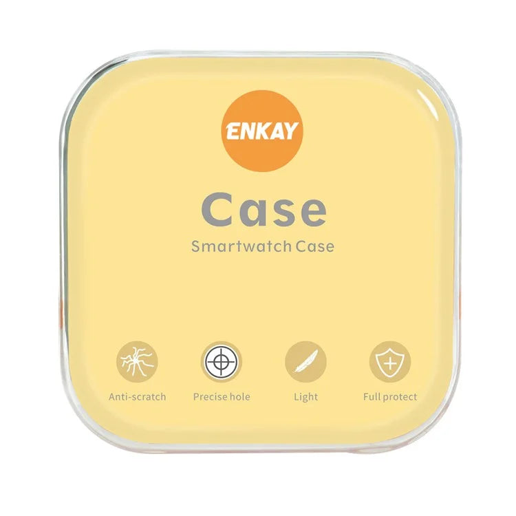 ENKAY HAT PRINCE For Garmin Venu 3 Transparent TPU Cover Anti-scratch Watch Case