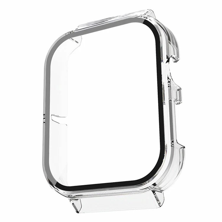 For Mibro Watch T1 Watch Case Hard PC Anti-scratch Cover with Tempered Glass Screen Film