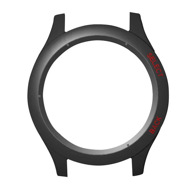 For Huami Amazfit Cheetah Pro Frame PC Cover Watch Protector+Red