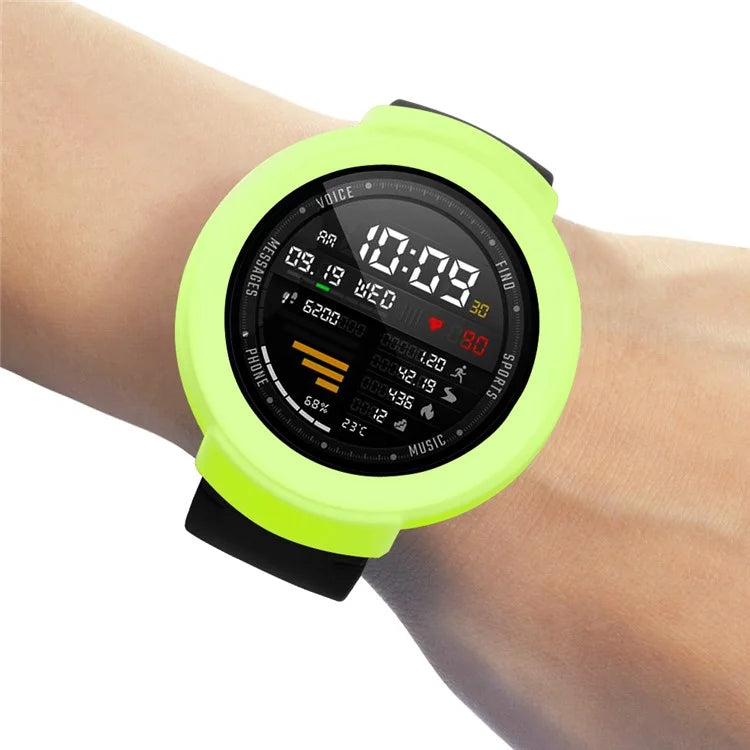 For Huami Amazfit Verge / Verge Lite Silicone Bumper Frame Hollowed Protective Cover