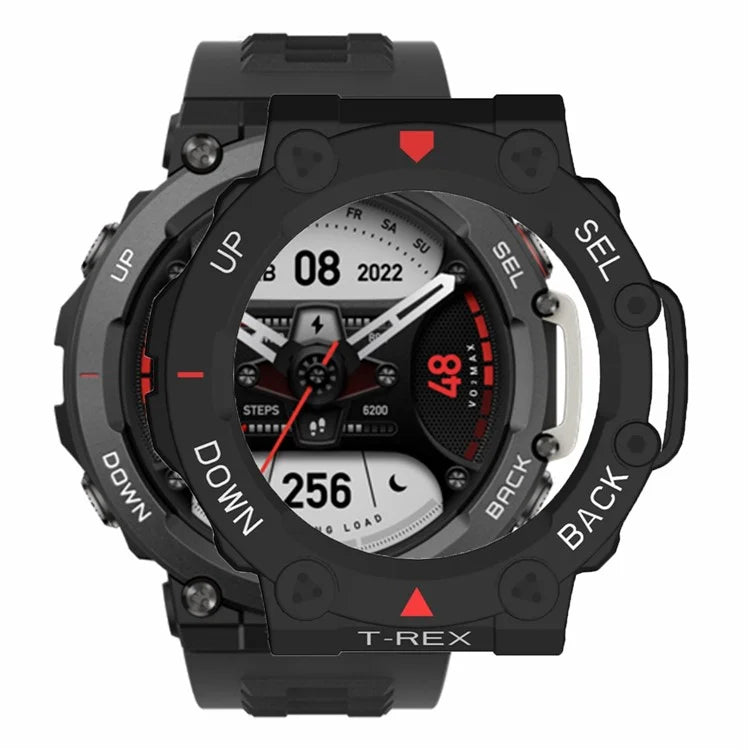 For Huami Amazfit T-Rex 2 Watch Case Cover Quick Release Hard PC Watch Protective Case / White