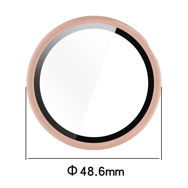 For vivo Watch 3 Hard PC Cover Watch Case with Tempered Glass Screen Protector