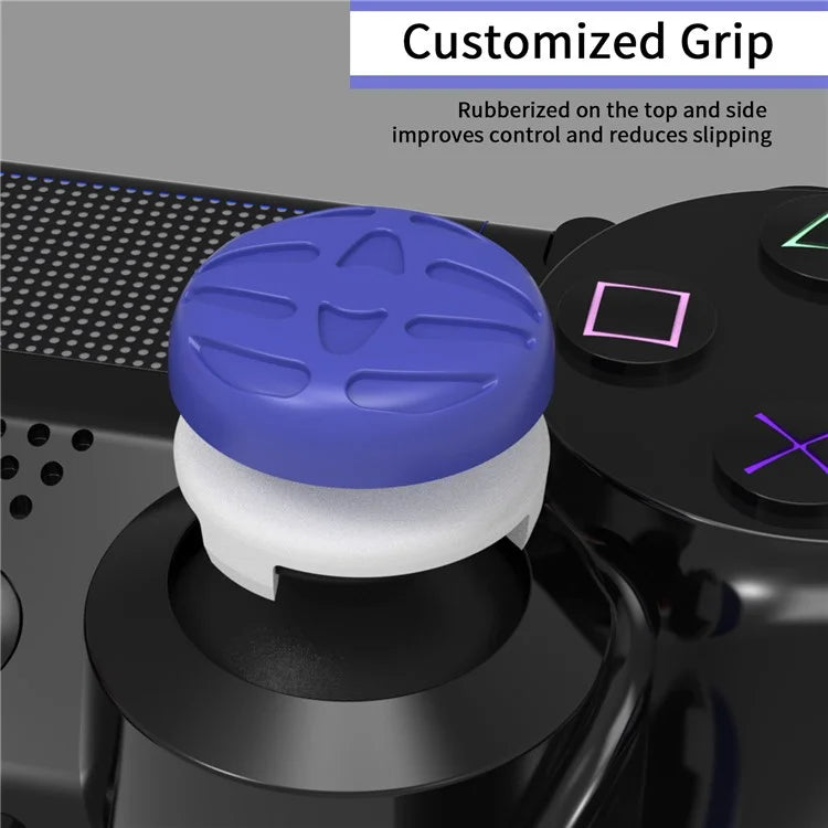 JYS JYS-P5147 8Pcs For PS5 / PS4 / Switch Pro Controller Rocker Button High Low Cap Set Rocker Elevated Cap