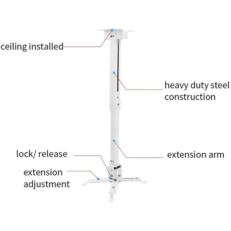 Projector Mount Bracket Ceiling Mount for Home Projector