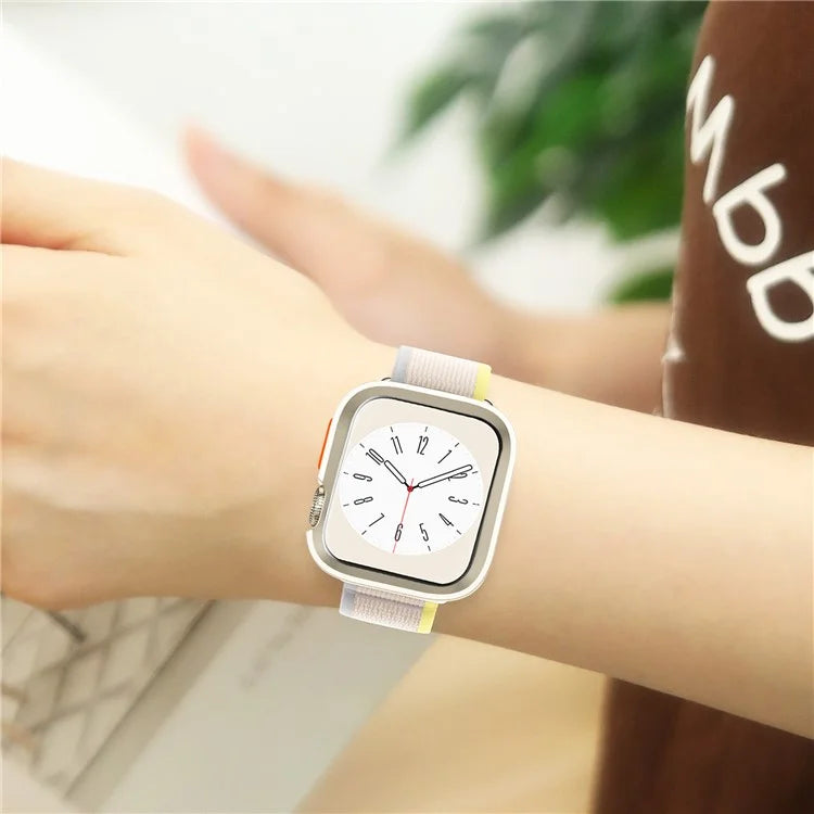 For Apple Watch Series 6 / 5 / 4 / SE (2022) / SE (2023) / SE 44mm Watch Case Anti-drop Hollow TPU Watch Frame
