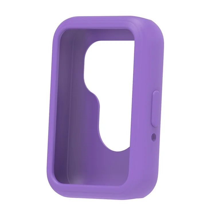 For Samsung Galaxy Fit3 Silicone Protective Cover Anti-Scratch Smart Watch Case