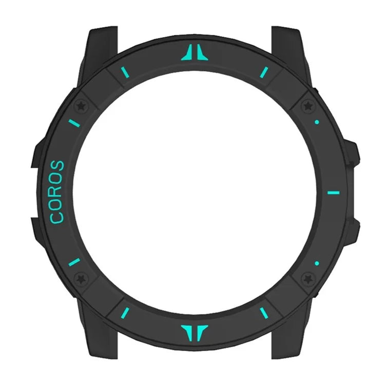 For Coros Vertix 2 Watch Case PC Protective Frame Cover Watch Screen Protector