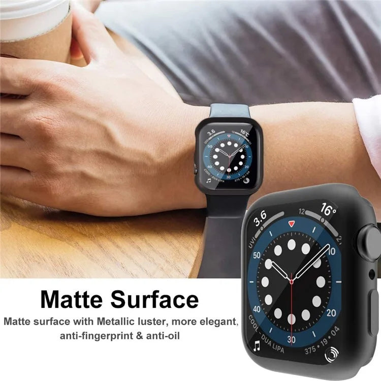 For Apple Watch Series 3 / 2 / 1 42mm Soft TPU Case with Screen Protector Electroplated Watch Cover