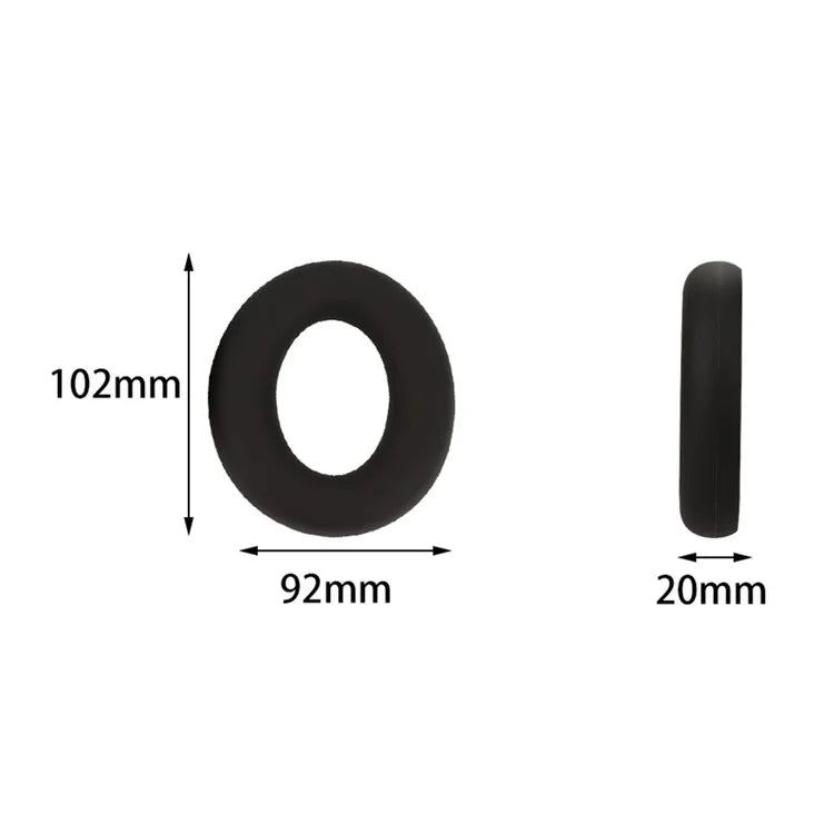 1 Pair for Anker Soundcore Space Q45 Headphone Earpad Protective Sleeve Silicone Earpad Cover