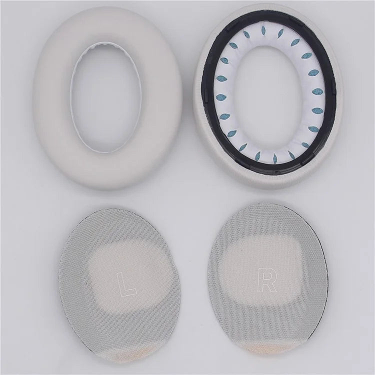 JZF-475 For Bose Quietcomfort Ultra Headphone Earpads Protein Leather Replacement Earmuffs