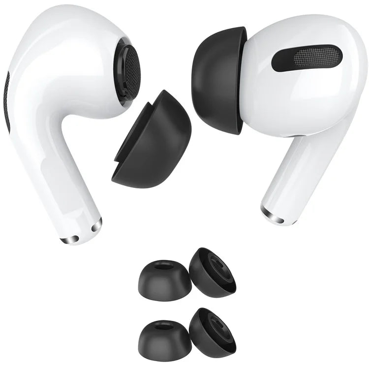 AHASTYLE WG86 2 Pairs for Apple AirPods Pro 2 / AirPods Pro Silicone Ear Caps Earphone Eartips Soft In-Ear Earplugs Cover