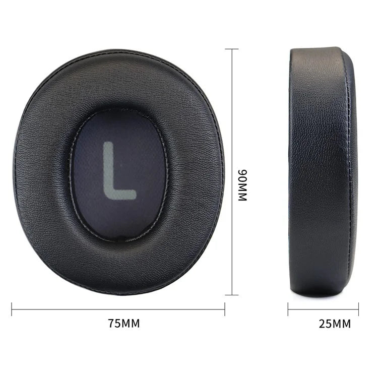 1 Pair For JBL TUNE 700BT / 710BT / 750BTNC / 760NC Protein Leather Earpads Cushions + Crowbar