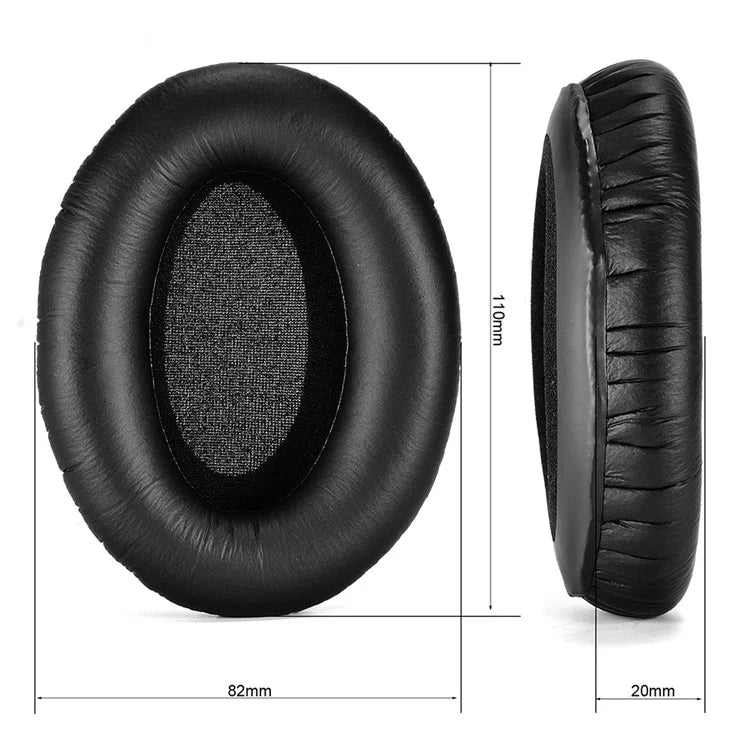1 Pair For Sennheiser HD280 Pro Protein Leather + Memory Foam Replacement Ear Cushions