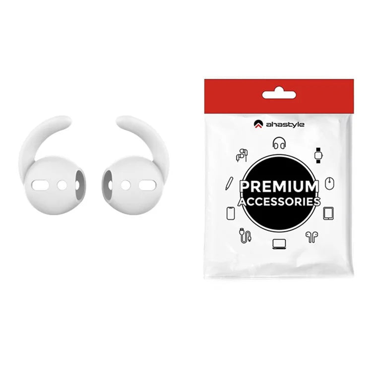 AHASTYLE PT60-3 For Apple AirPods 3 Ear Hooks Silicone Cover Anti-slip Silicone Ear Tips, M