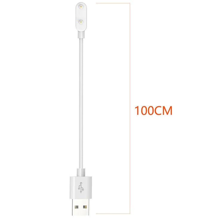 For Honor Haylou Watch USB Watch Charger Magnetic Charging Dock with 100cm Cable