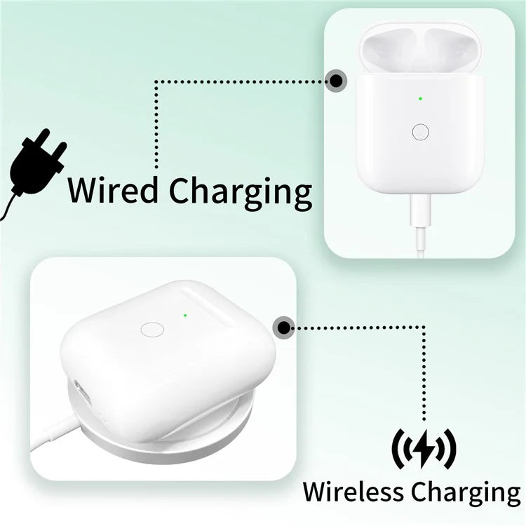 A0102 550mAh Wireless Charging Bin for Apple Airpods with Wireless Charging Case (2019) / Airpods with Charging Case (2019) (2016) (USB-C Port)