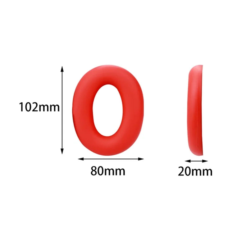 1 Pair Silicone Earpad Sleeve For Sony ULT WEAR WH-ULT900N Headphone Earpad Cap