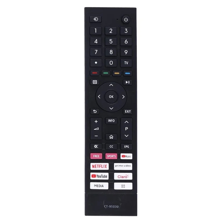 CT-95030 For TOSHIBA TV Replacement Remote Control ABS Plastic Remote
