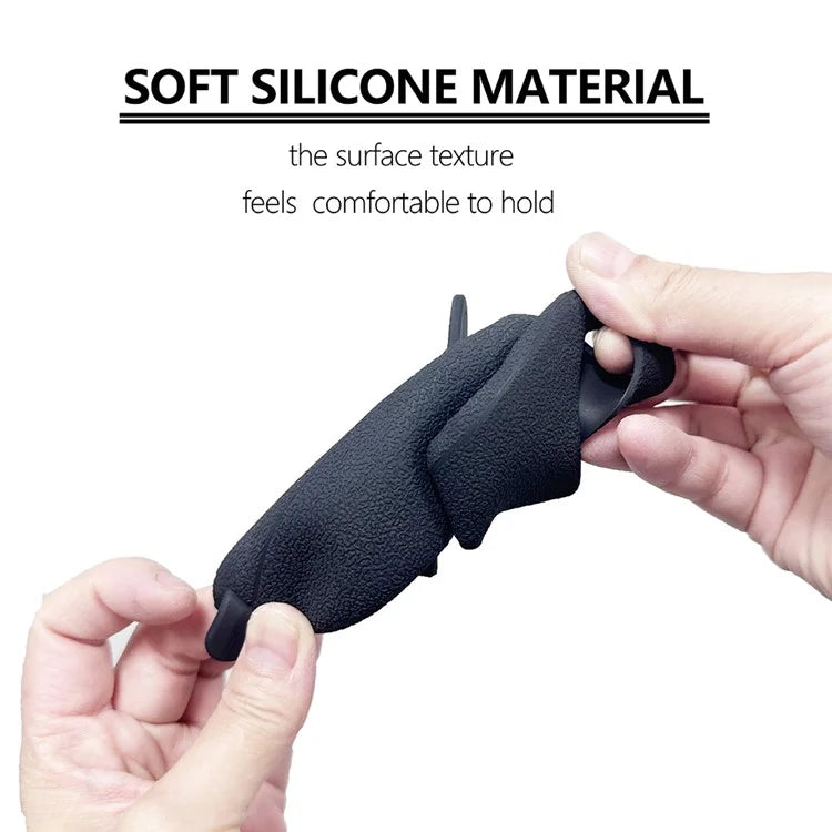 1 Pair for Meta Quest 3 Touch Controller Cover Silicone Protective Case with Hand Strap