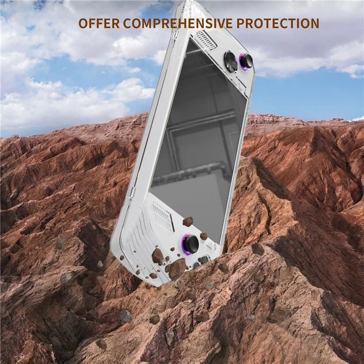 JYS JYS-RA007 For ASUS ROG Ally Clear PC Protective Case Game Console Anti-drop Shell