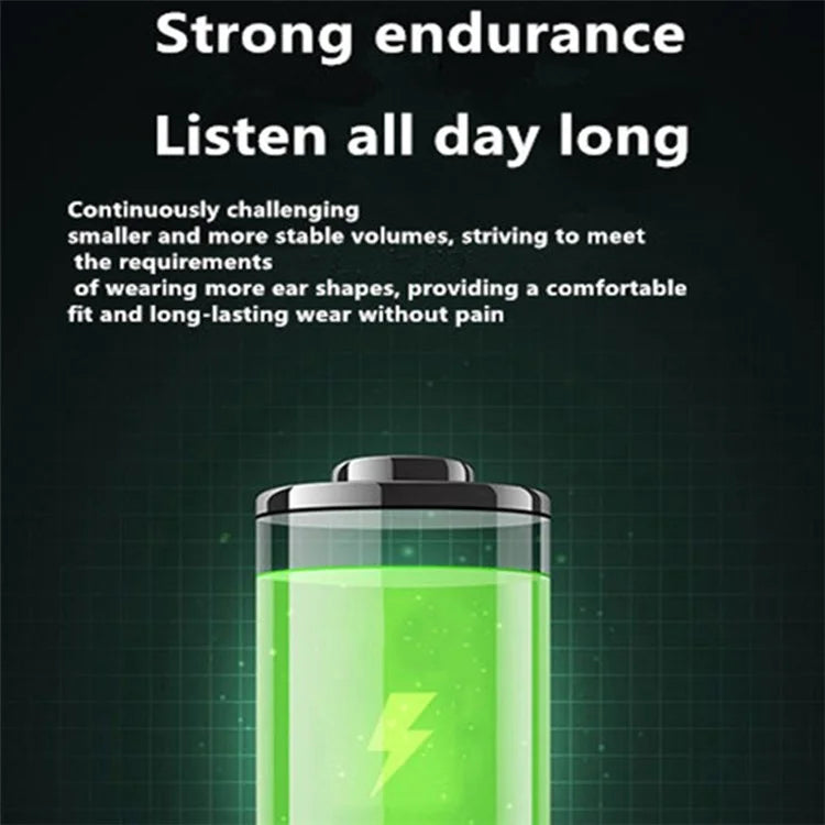 GD28 Bone Conduction Clip-On Wireless Earbuds Single Ear Bluetooth Headset for Sports